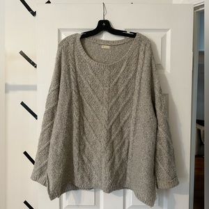 Oversized Side Slit Knit